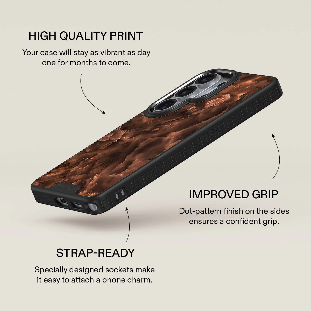 Toasted Chestnut - Brown Samsung Galaxy S26 Ultra Case - Image 16