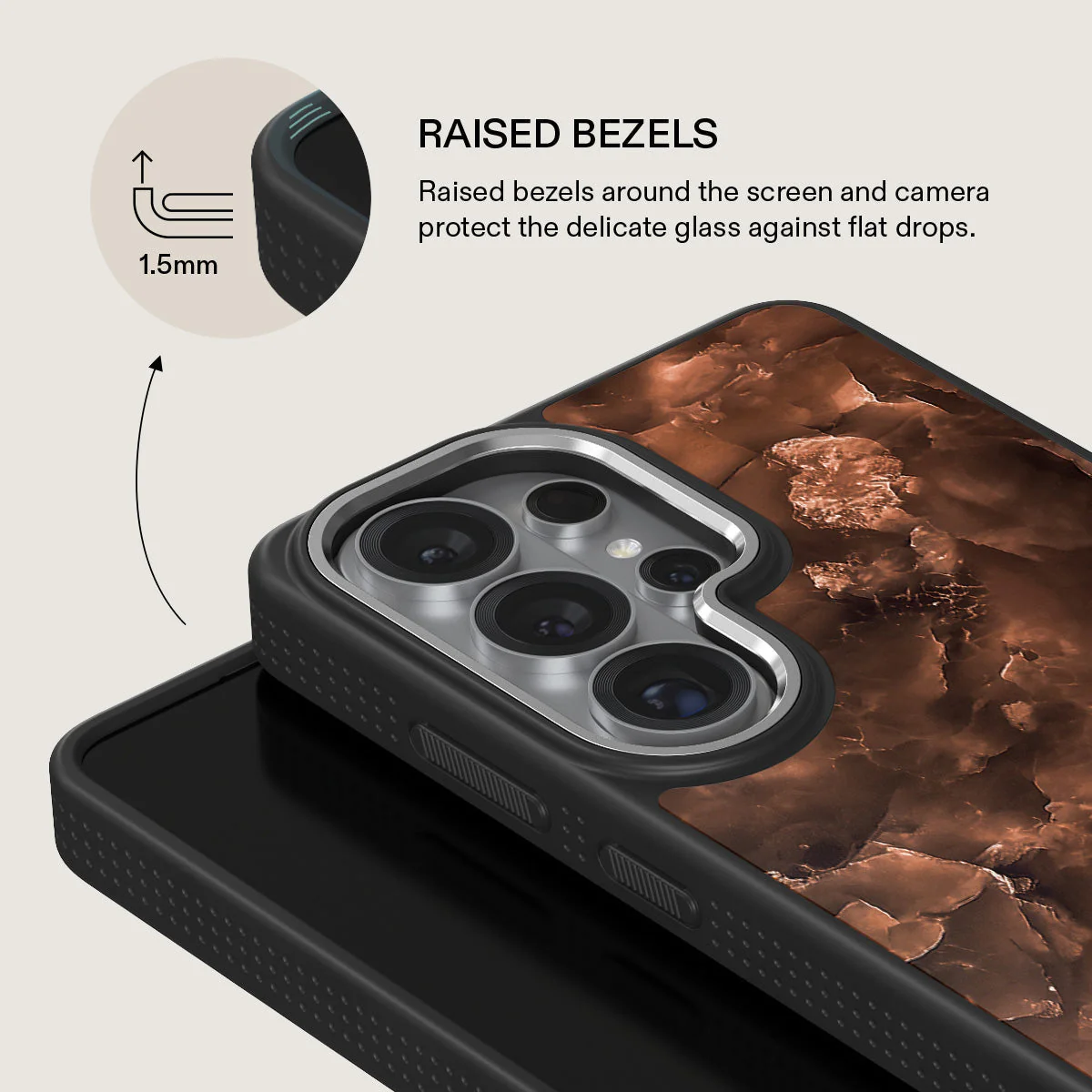 Toasted Chestnut - Brown Samsung Galaxy S26 Ultra Case - Image 22