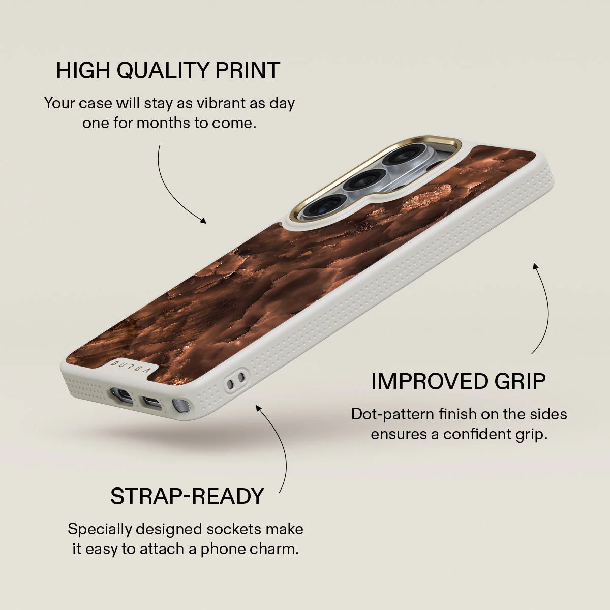 Toasted Chestnut - Brown Samsung Galaxy S26 Ultra Case - Image 30