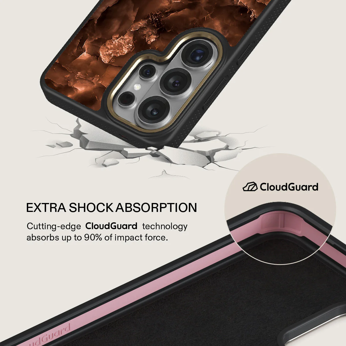 Toasted Chestnut - Brown Samsung Galaxy S26 Ultra Case - Image 7