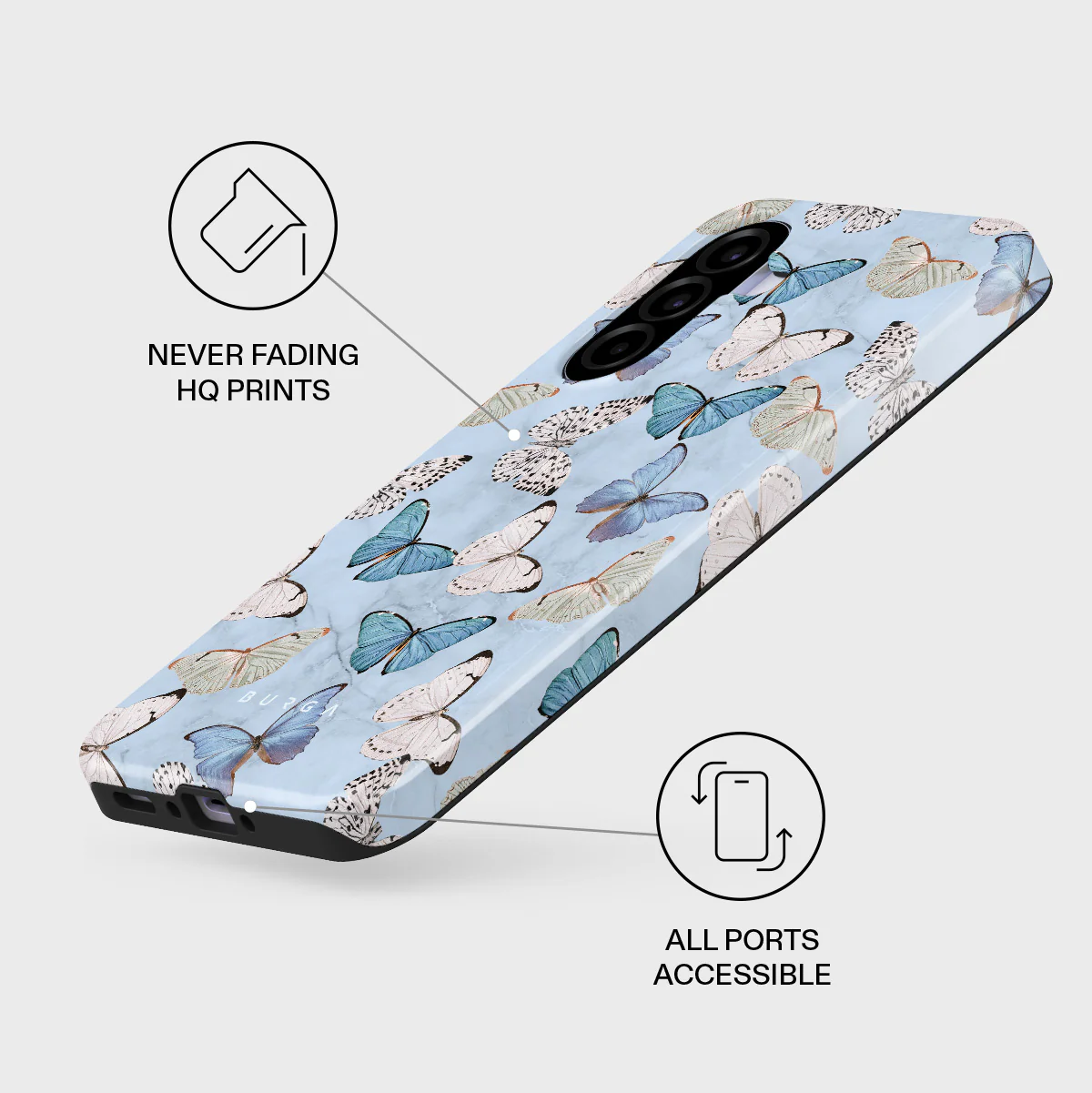 Give Me Butterflies - Samsung Galaxy A37 5G Case - Image 3