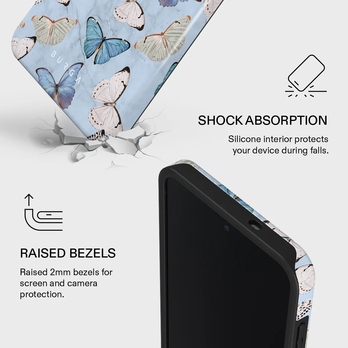 Give Me Butterflies - Samsung Galaxy S25 FE Case - Image 4