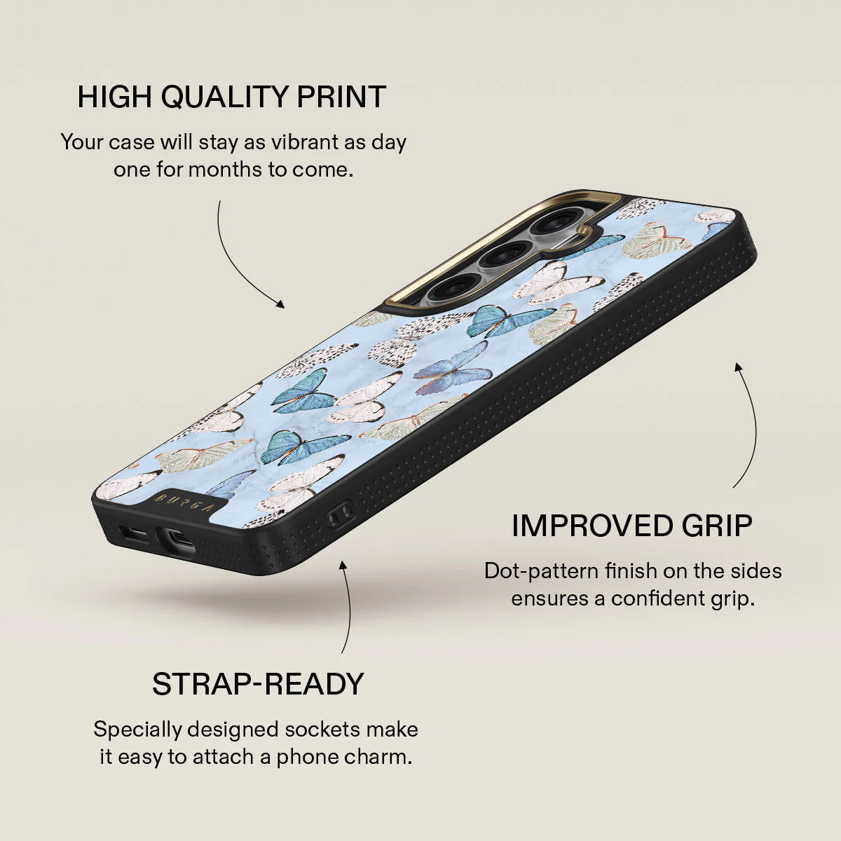 Give Me Butterflies - Samsung Galaxy S26 Case - Image 9