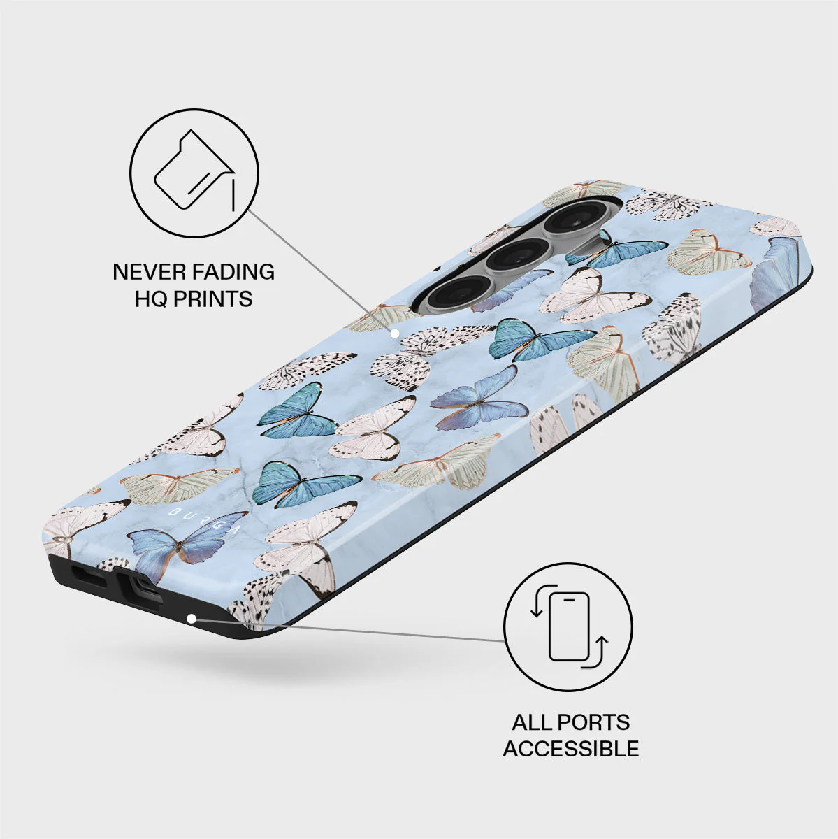 Give Me Butterflies - Samsung Galaxy S26 Plus Case - Image 3