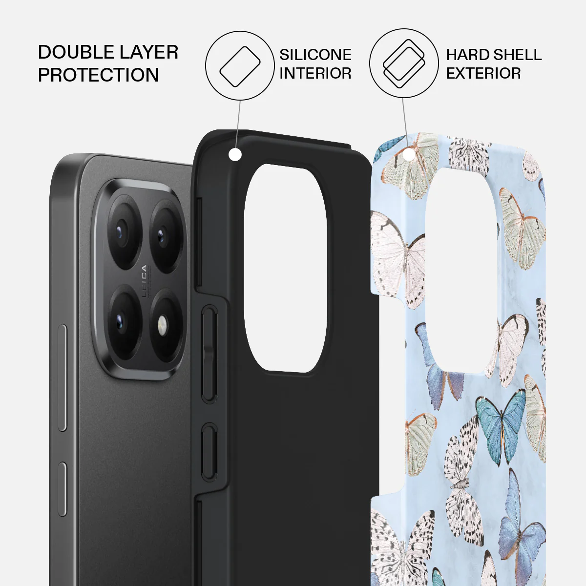 Give Me Butterflies - Xiaomi 15T Case - Image 2