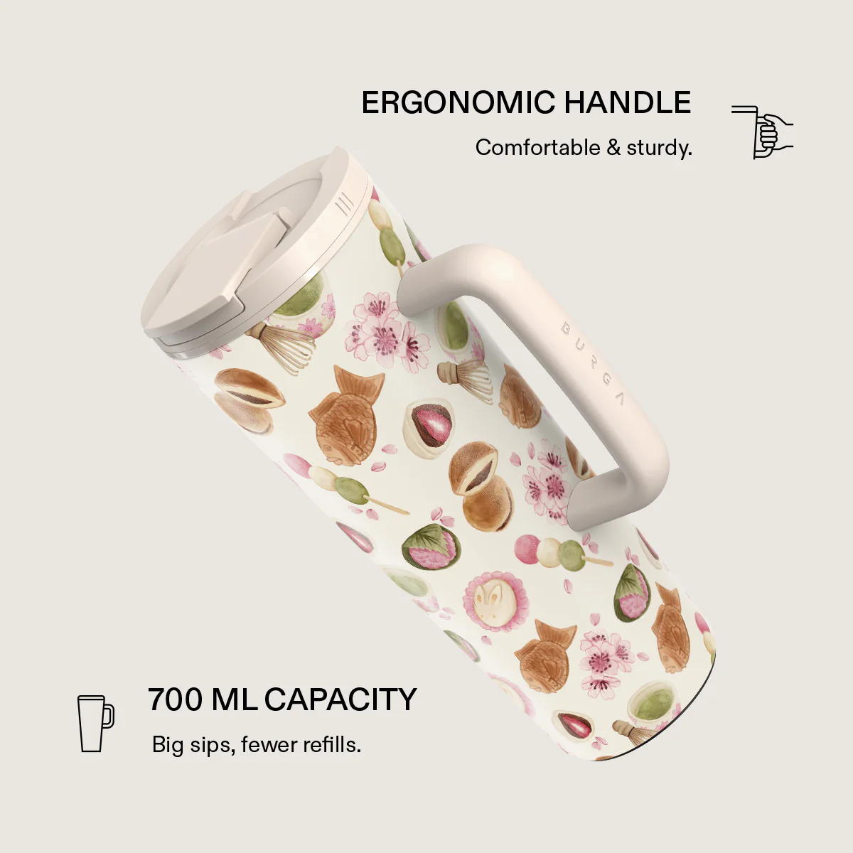 Café Haru - EasyGrip Travel Mug - Image 2