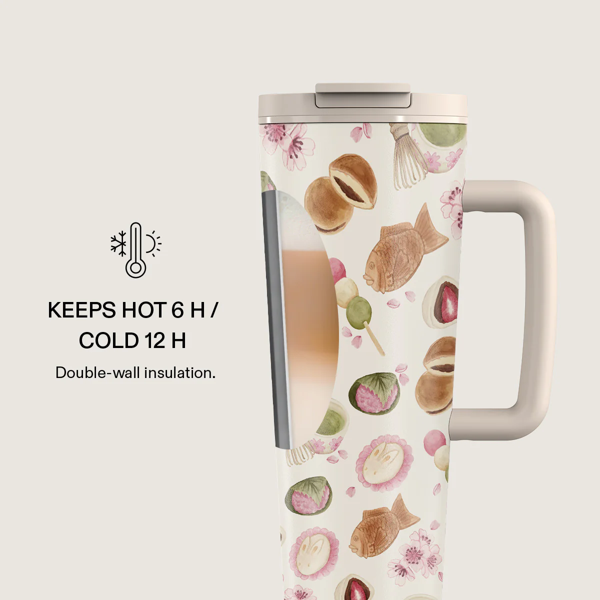 Café Haru - EasyGrip Travel Mug - Image 4