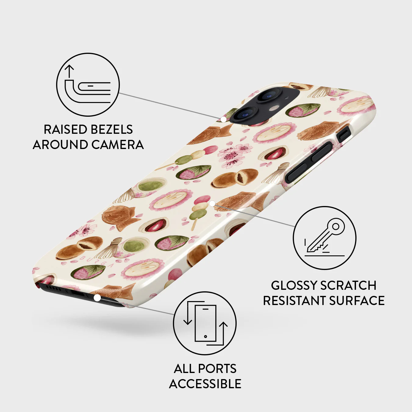 Café Haru - iPhone 12 Mini Case - Image 3