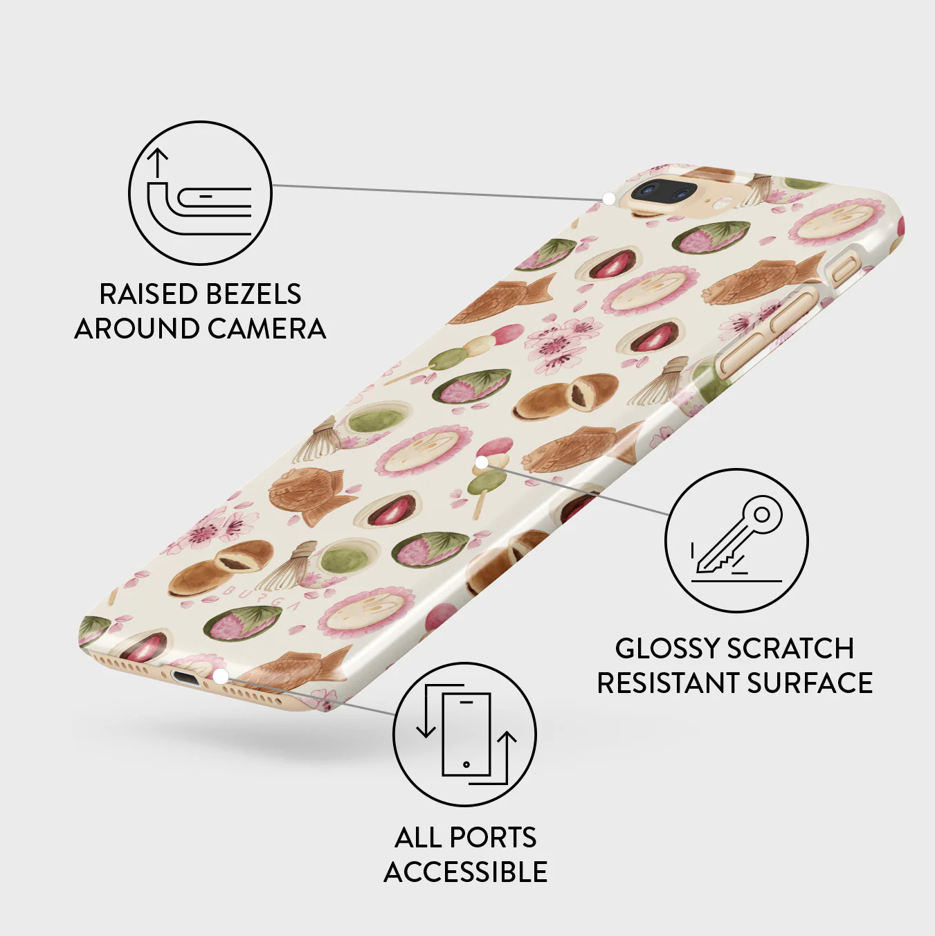 Café Haru - iPhone 7 Plus / 8 Plus Case - Image 3