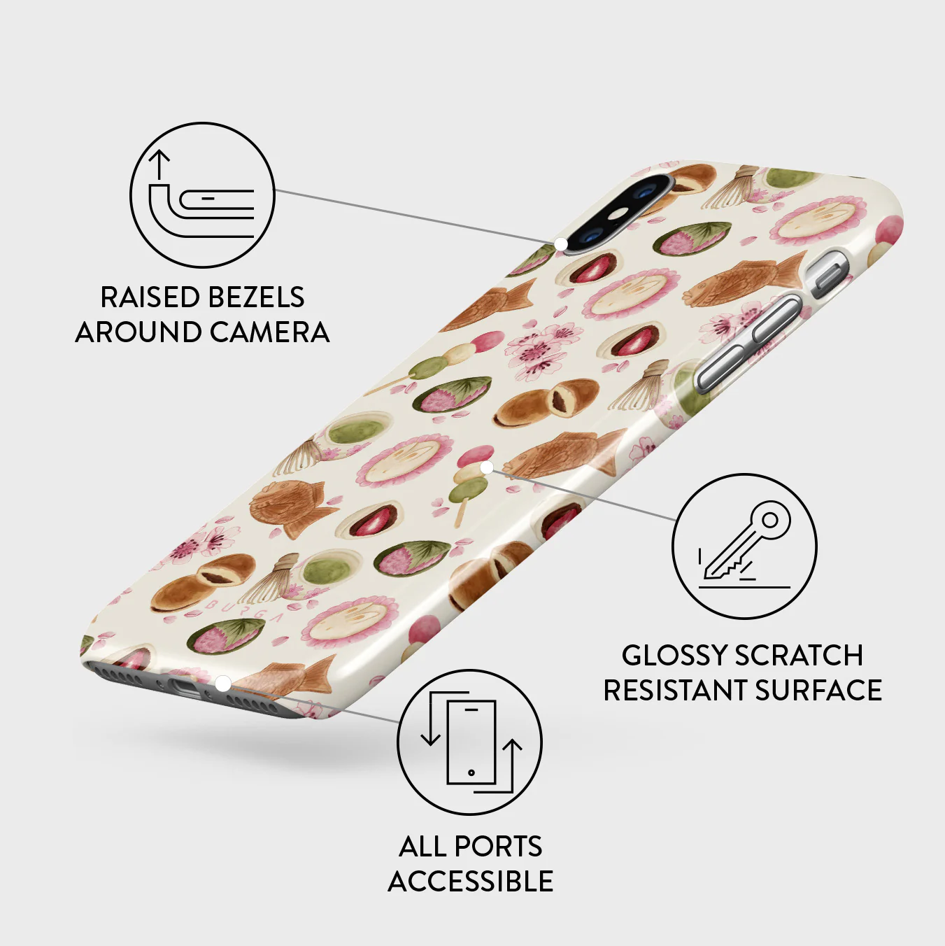 Café Haru - iPhone X / XS Case - Image 3