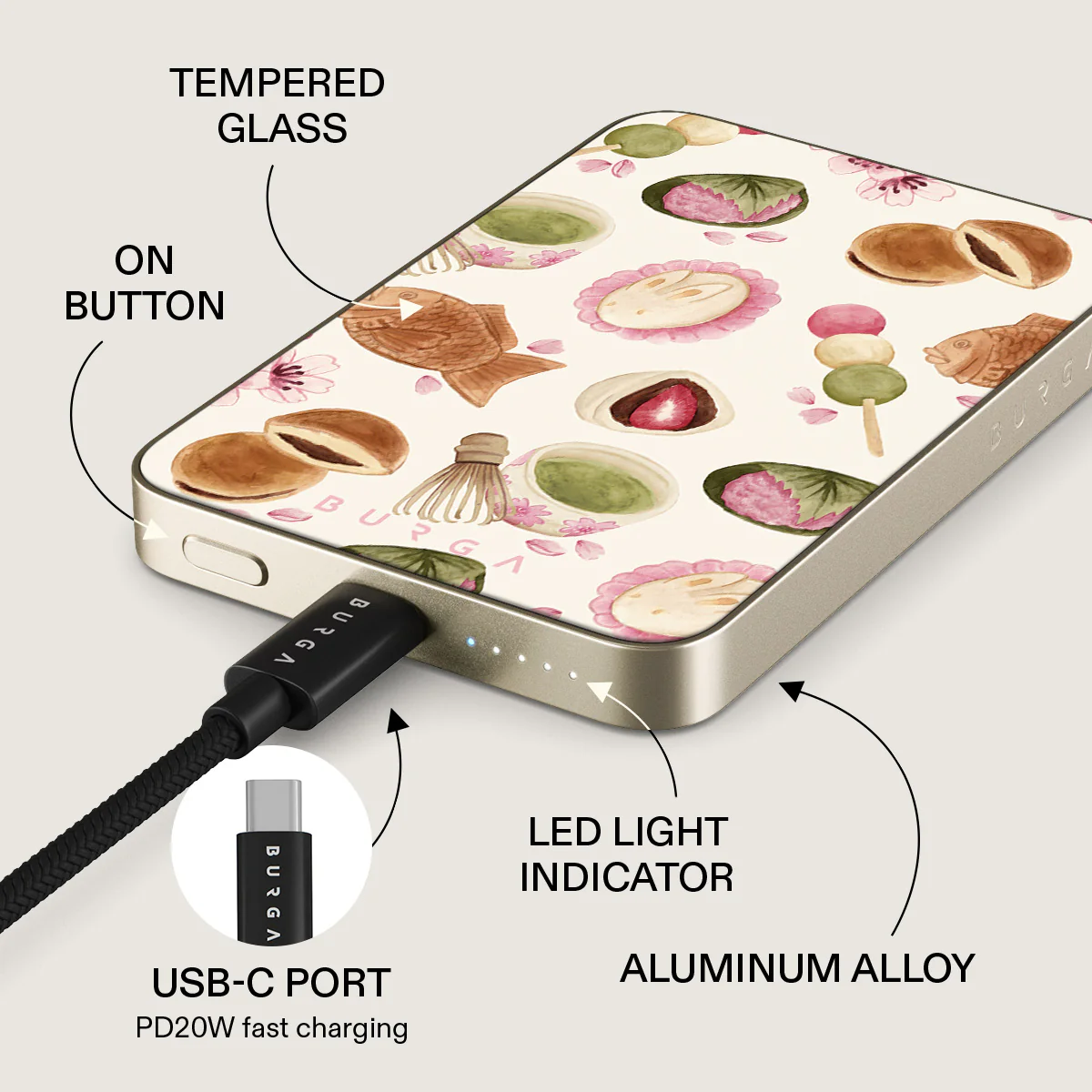 Café Haru - Magnetic Power Bank - Image 10