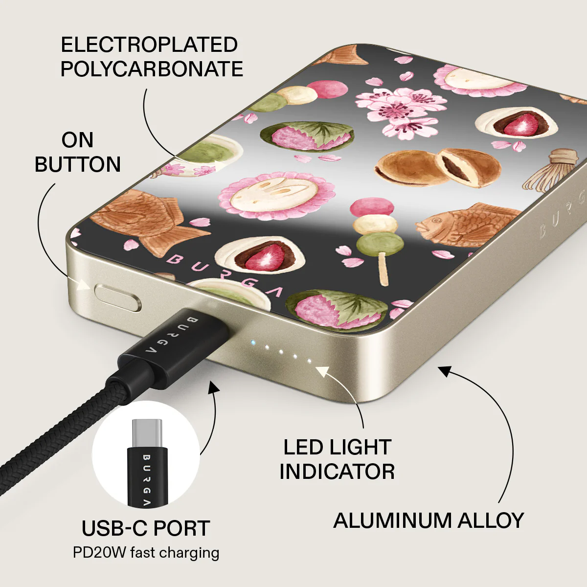 Café Haru - Magnetic Power Bank - Image 70