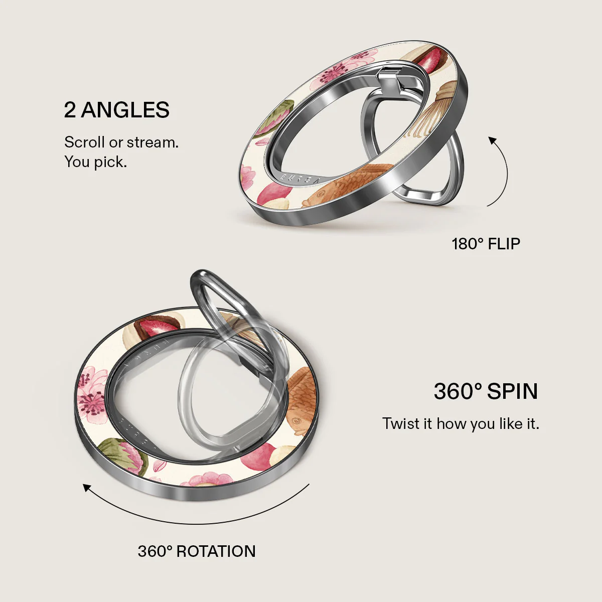 Café Haru - Magnetic Ring Holder - Image 3