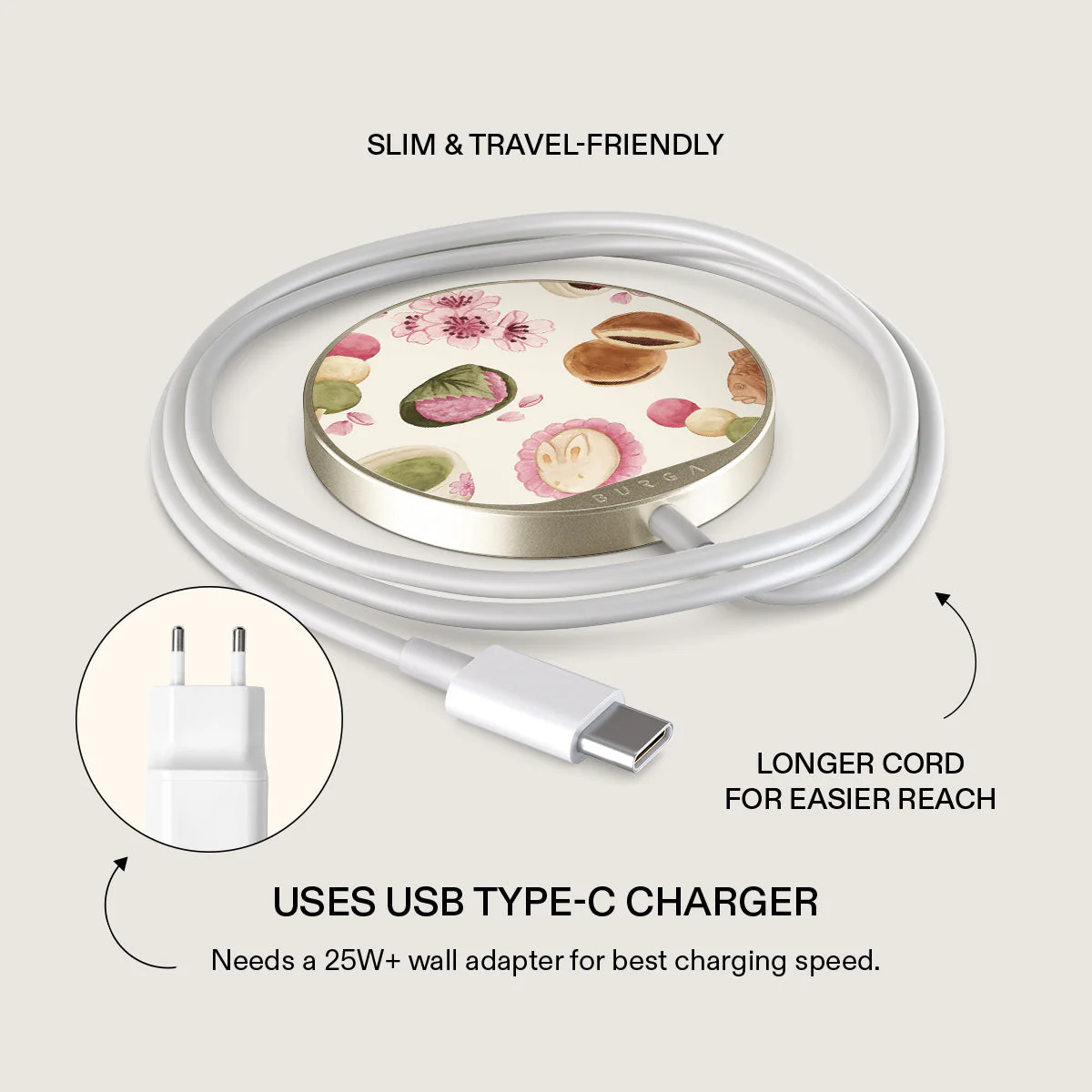 Café Haru - Magnetic Wireless Charger - Image 3