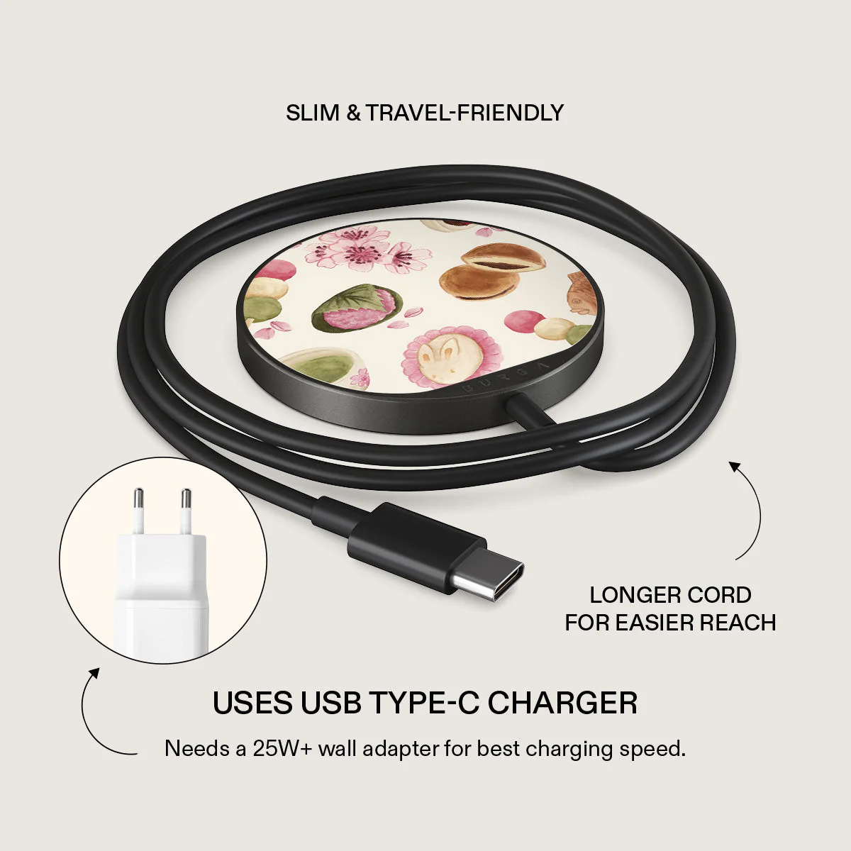 Café Haru - Magnetic Wireless Charger - Image 6