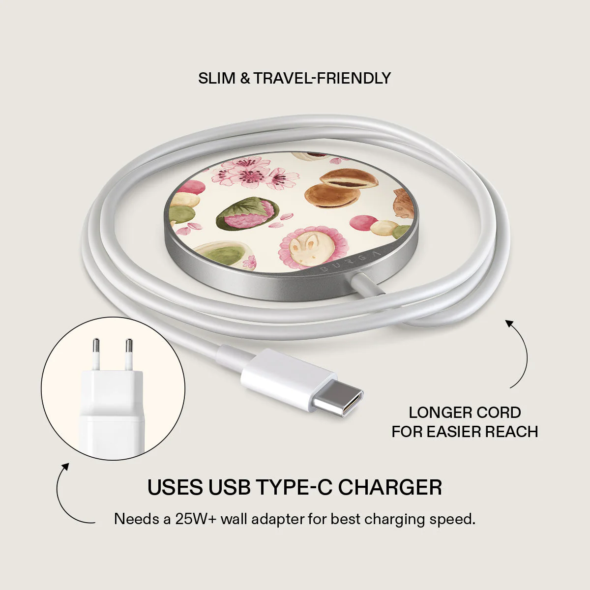 Café Haru - Magnetic Wireless Charger - Image 9