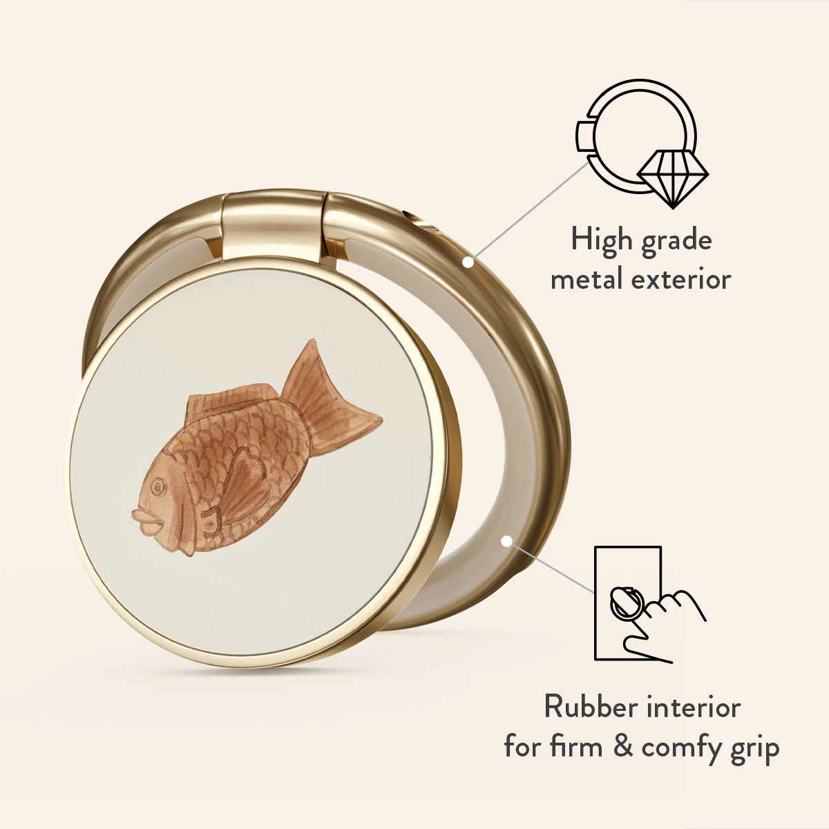 Café Haru - Adhesive Ring Holder - Image 7