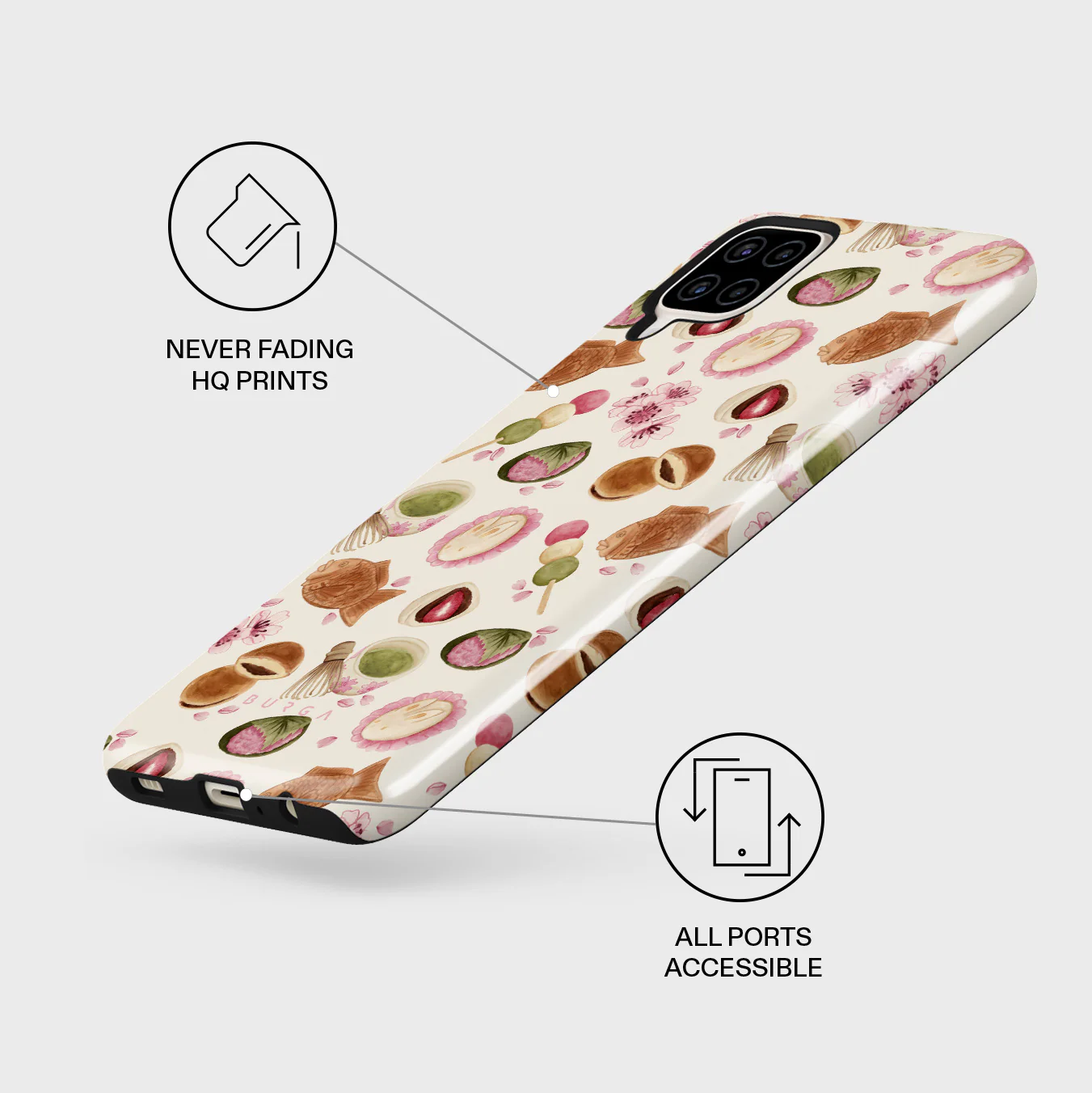 Café Haru - Samsung Galaxy A12 4G Case - Image 3