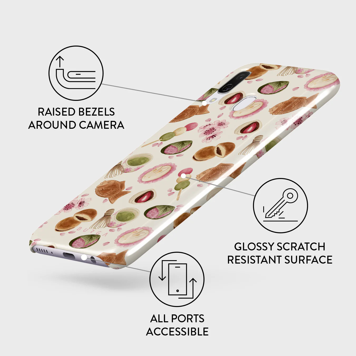 Café Haru - Samsung Galaxy A40 Case - Image 3
