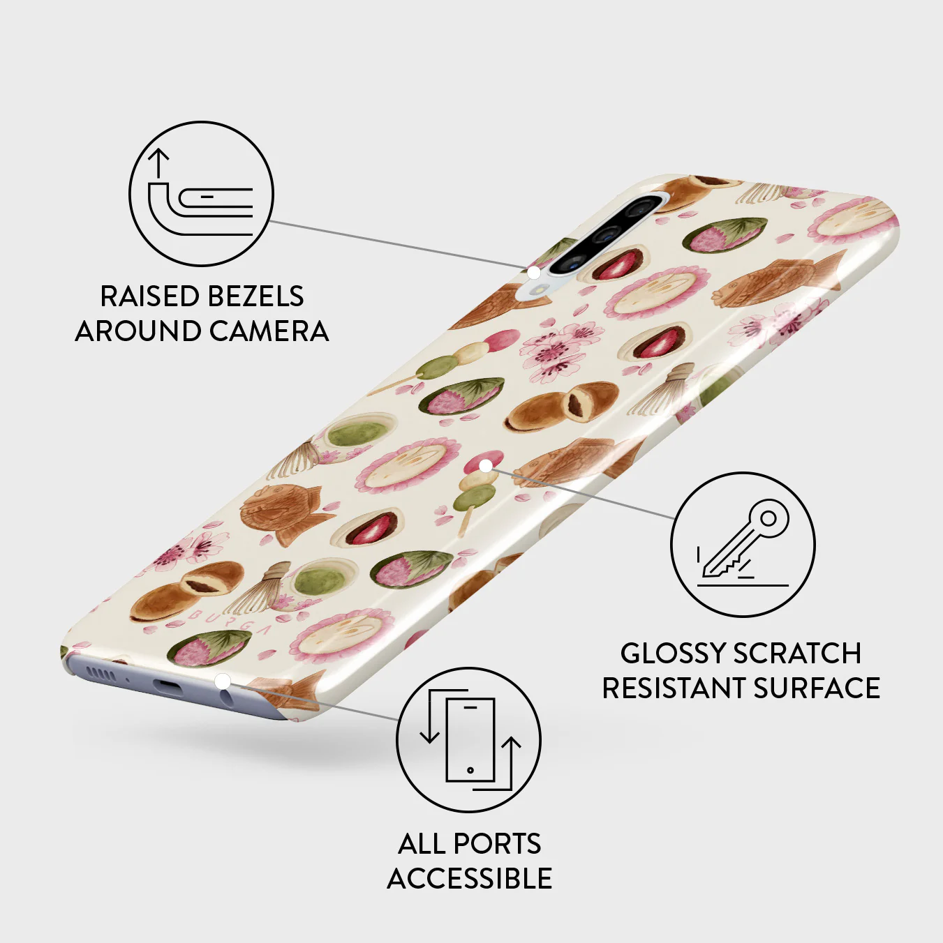 Café Haru - Samsung Galaxy A50 Case - Image 3