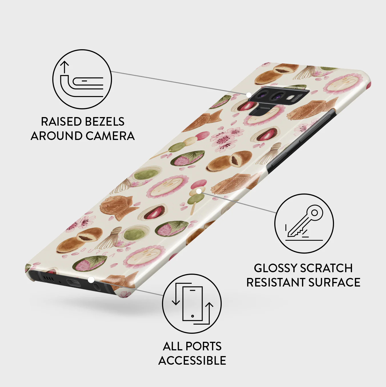 Café Haru - Samsung Galaxy Note 9 Case - Image 3