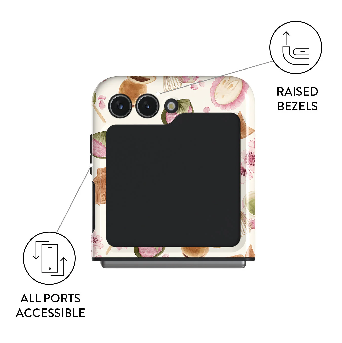 Café Haru - Samsung Galaxy Z Flip 5 Case - Image 3