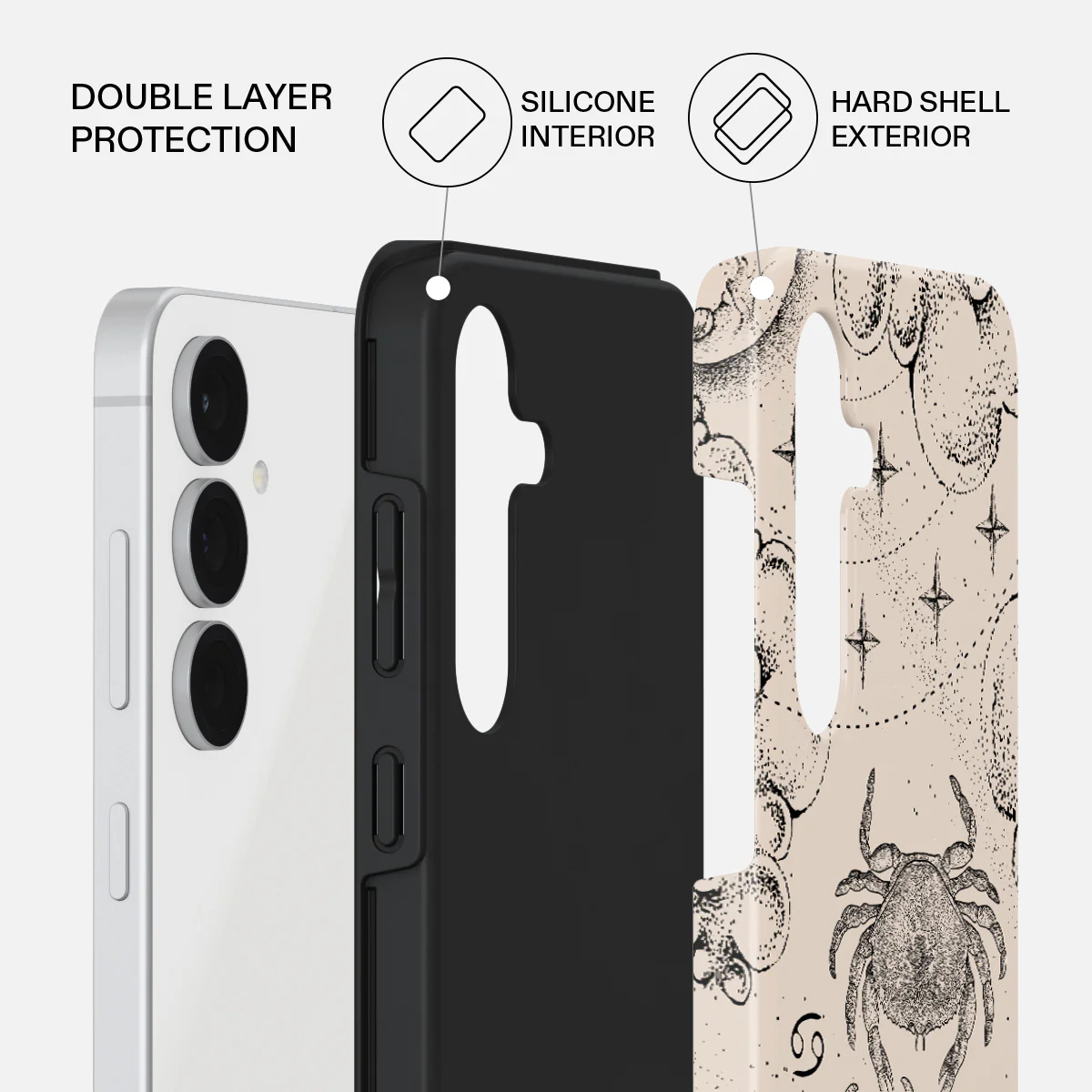 Cancer - Samsung Galaxy S25 FE Case - Image 2