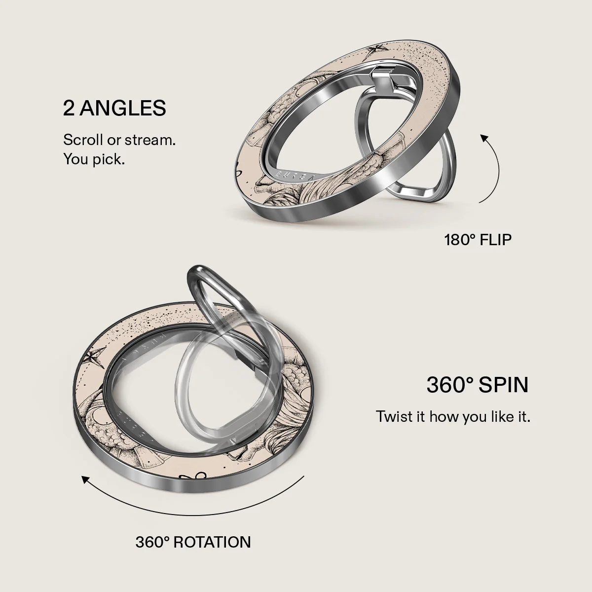 Capricorn - Magnetic Ring Holder - Image 3