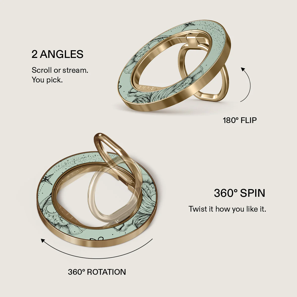 Capricorn - Magnetic Ring Holder - Image 35