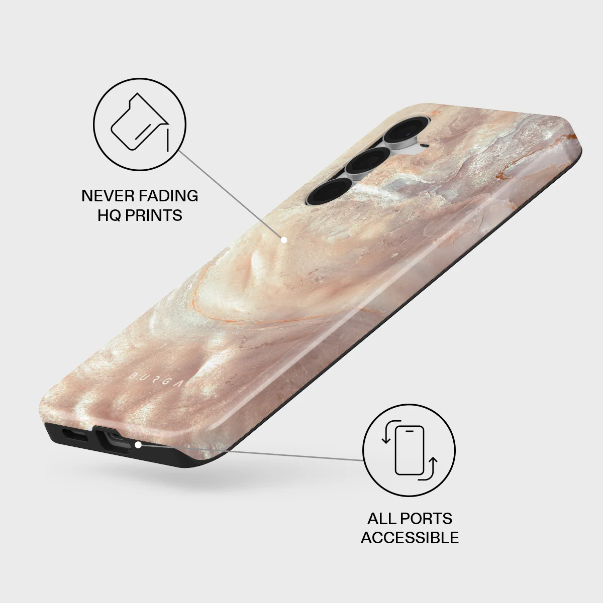 Serene Sunset - Chic Samsung Galaxy S25 FE Case - Image 3