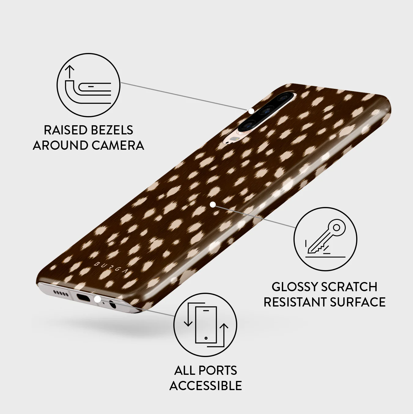 Cinnamon Roll - Huawei P30 Case - Image 3