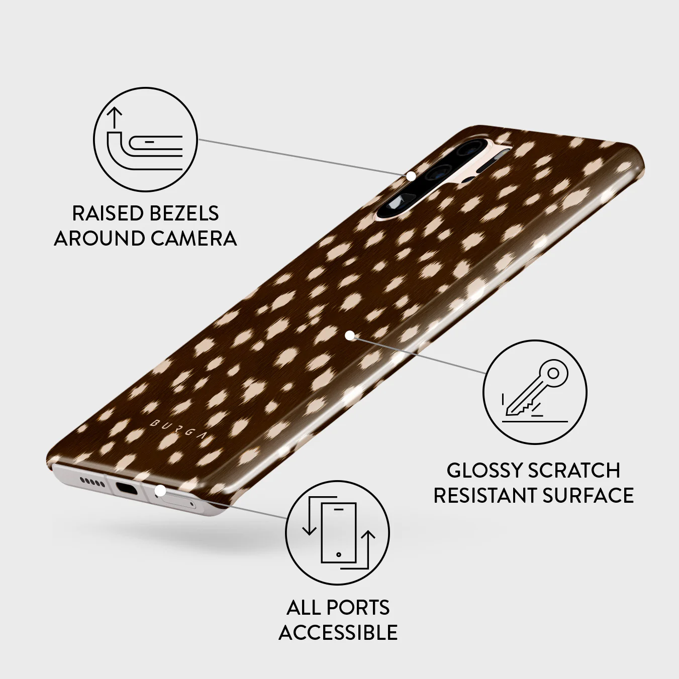 Cinnamon Roll - Huawei P30 Pro Case - Image 3
