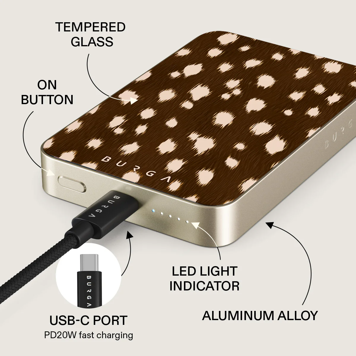 Cinnamon Roll - Magnetic Power Bank - Image 25