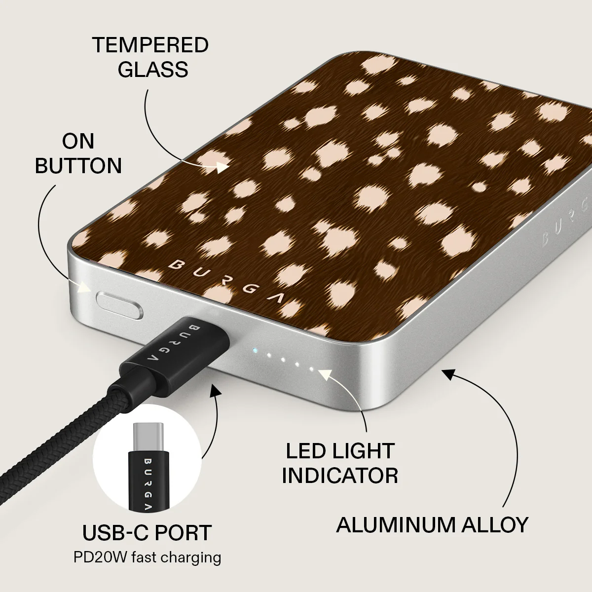 Cinnamon Roll - Magnetic Power Bank - Image 30