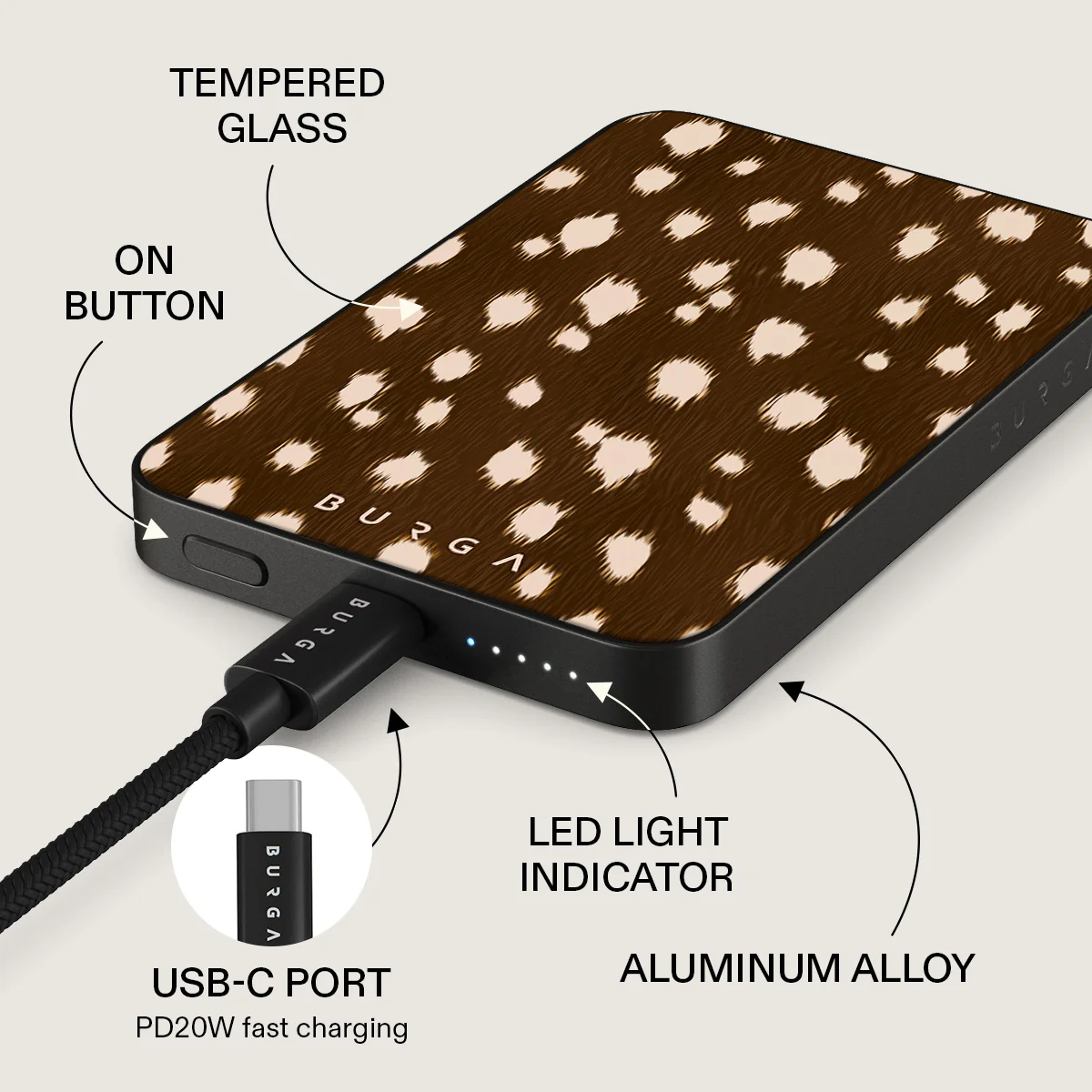 Cinnamon Roll - Magnetic Power Bank - Image 5