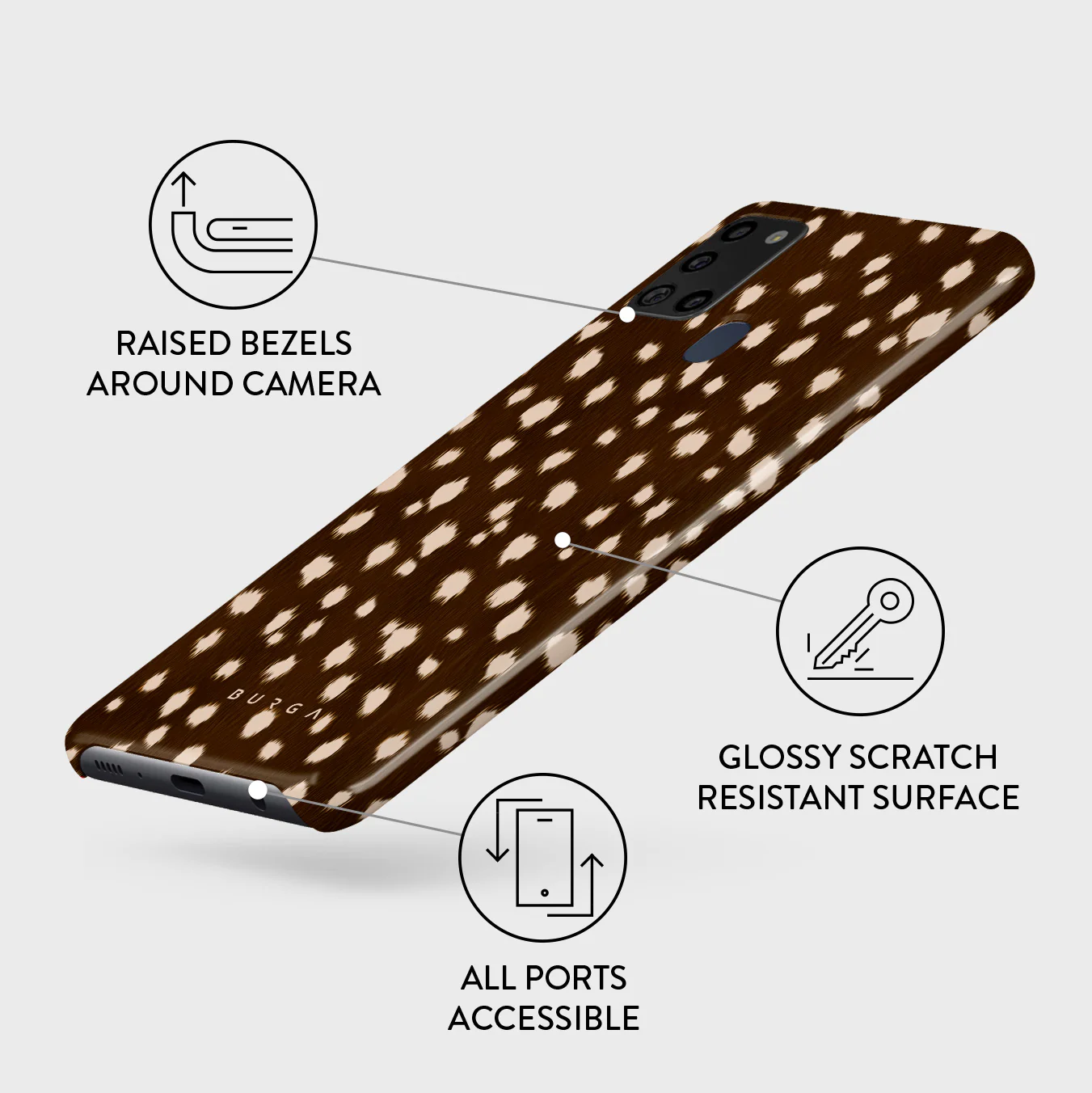 Cinnamon Roll - Samsung Galaxy A21s 4G Case - Image 3