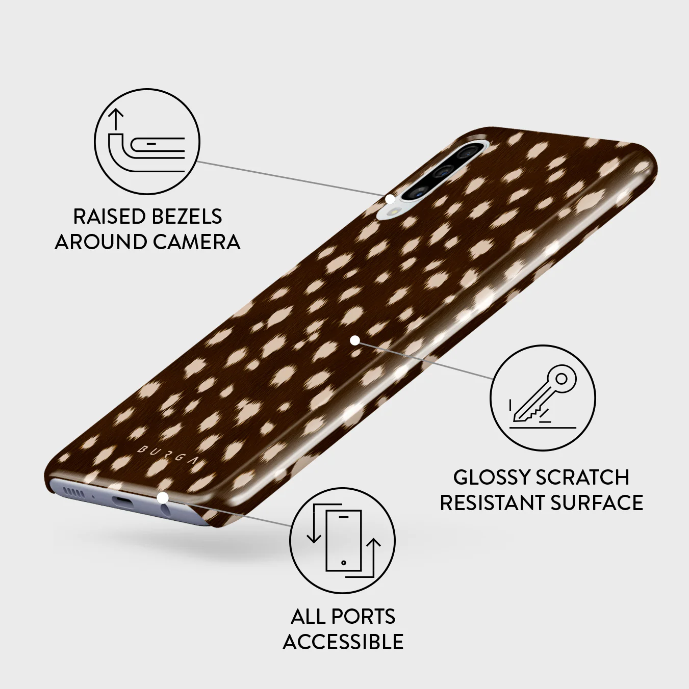 Cinnamon Roll - Samsung Galaxy A50 Case - Image 3