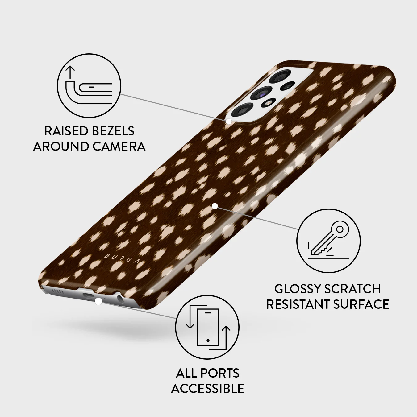 Cinnamon Roll - Samsung Galaxy A72 4G / 5G Case - Image 3
