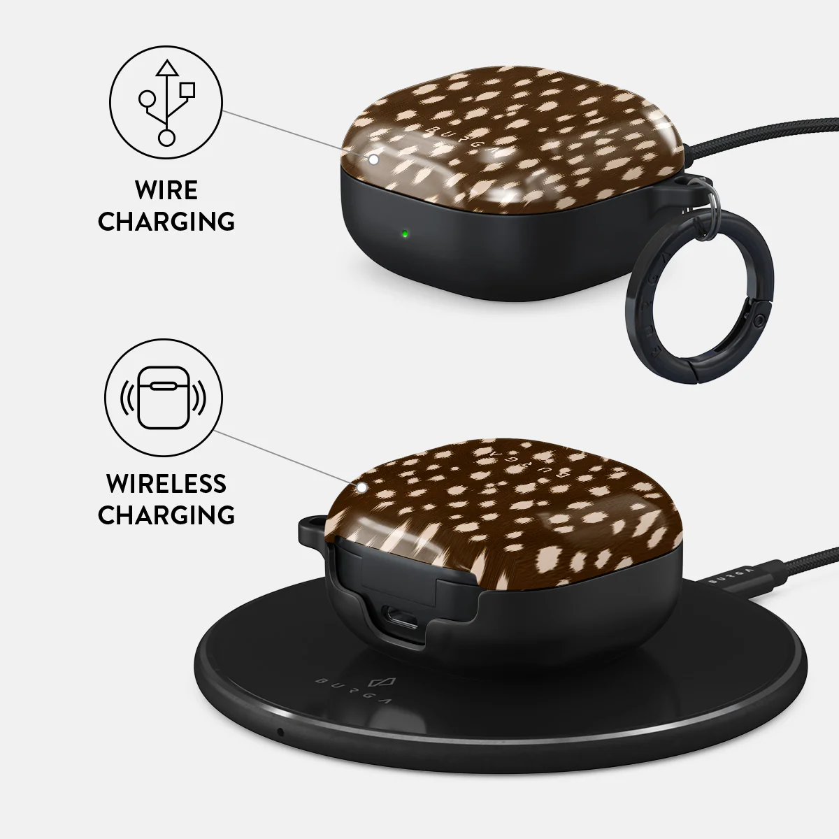 Cinnamon Roll - Samsung Galaxy Buds FE Case - Image 3