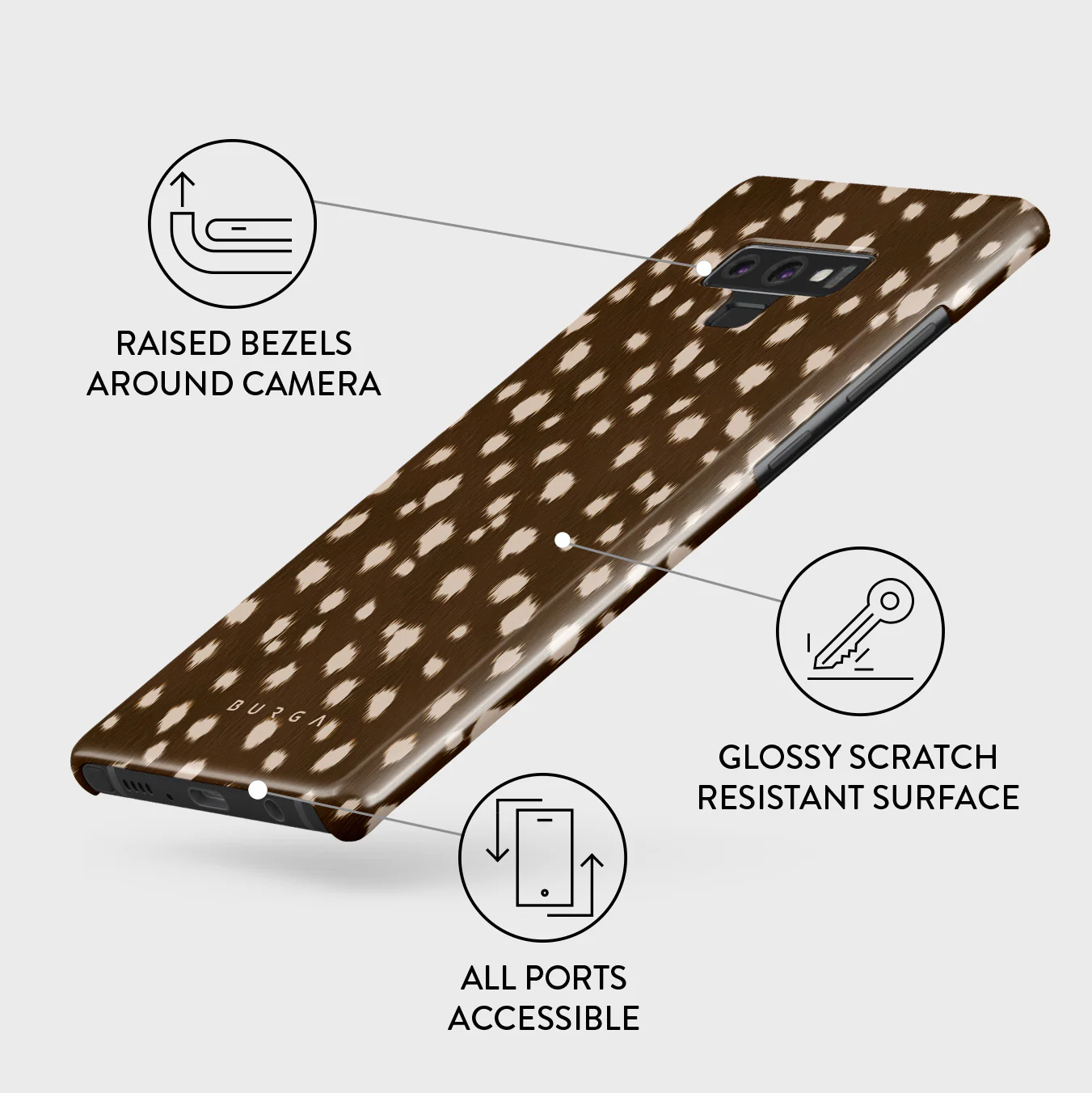Cinnamon Roll - Samsung Galaxy Note 9 Case - Image 3