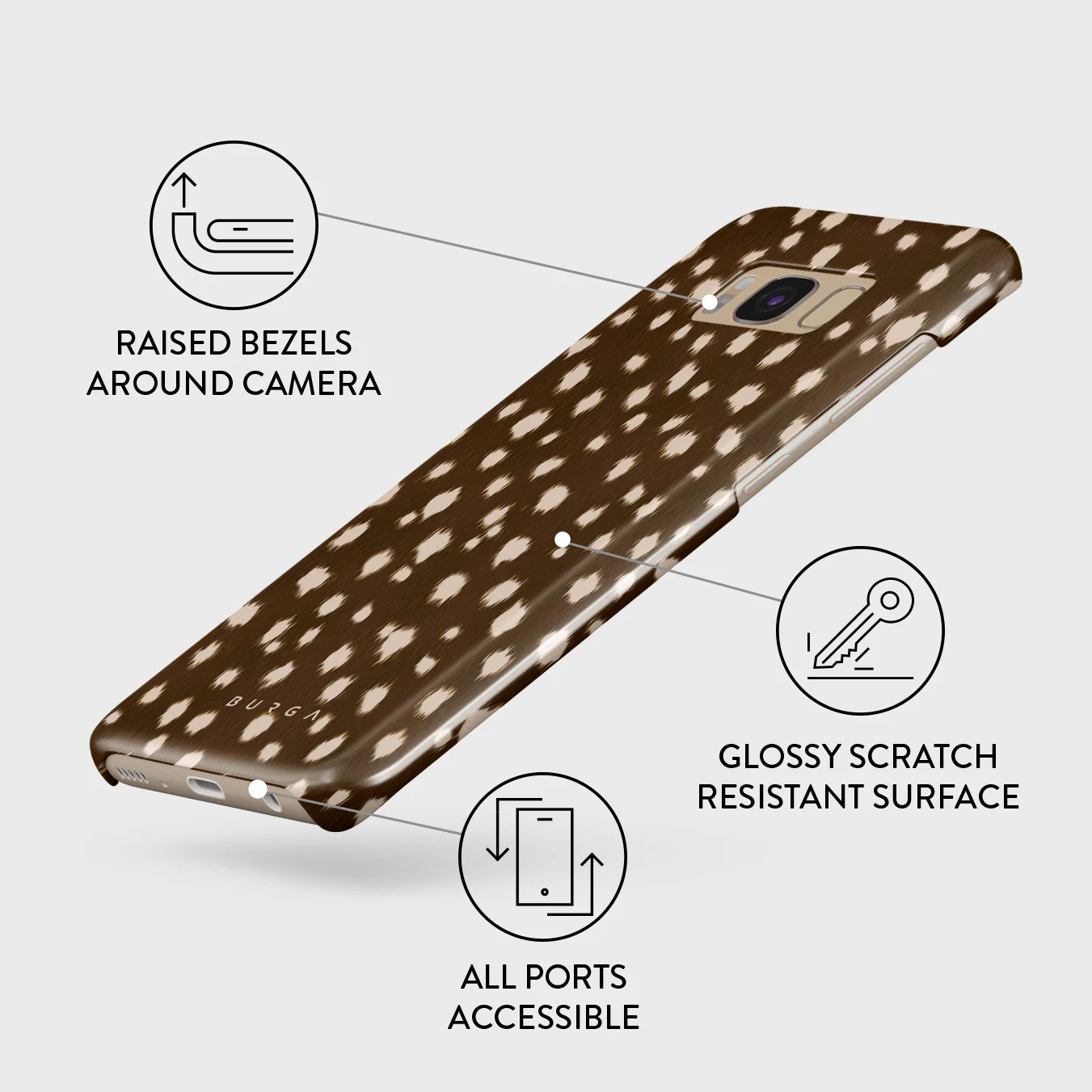 Cinnamon Roll - Samsung Galaxy S8 Case - Image 3