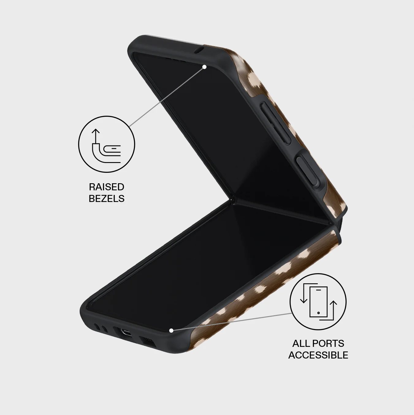 Cinnamon Roll - Samsung Galaxy Z Flip 3 Case - Image 3
