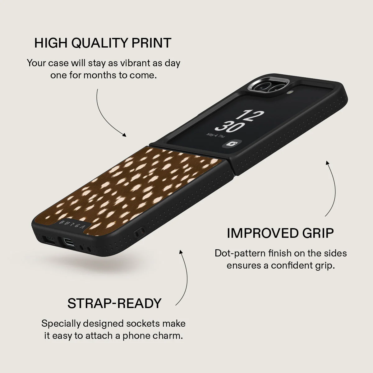 Cinnamon Roll - Samsung Galaxy Z Flip 5 Case - Image 19