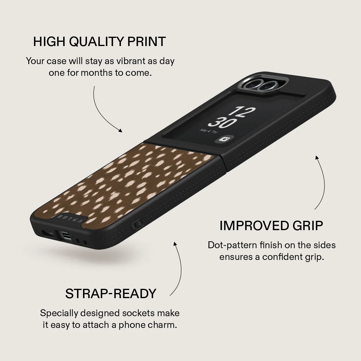 Cinnamon Roll - Samsung Galaxy Z Flip 6 Case - Image 17