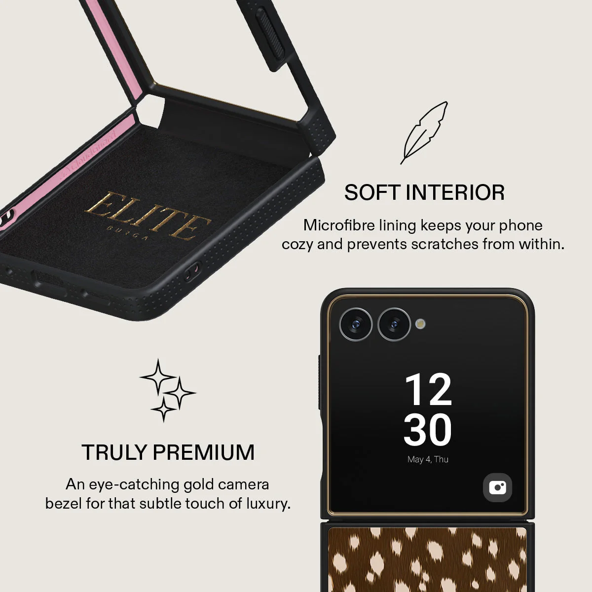 Cinnamon Roll - Samsung Galaxy Z Flip 7 Case - Image 10