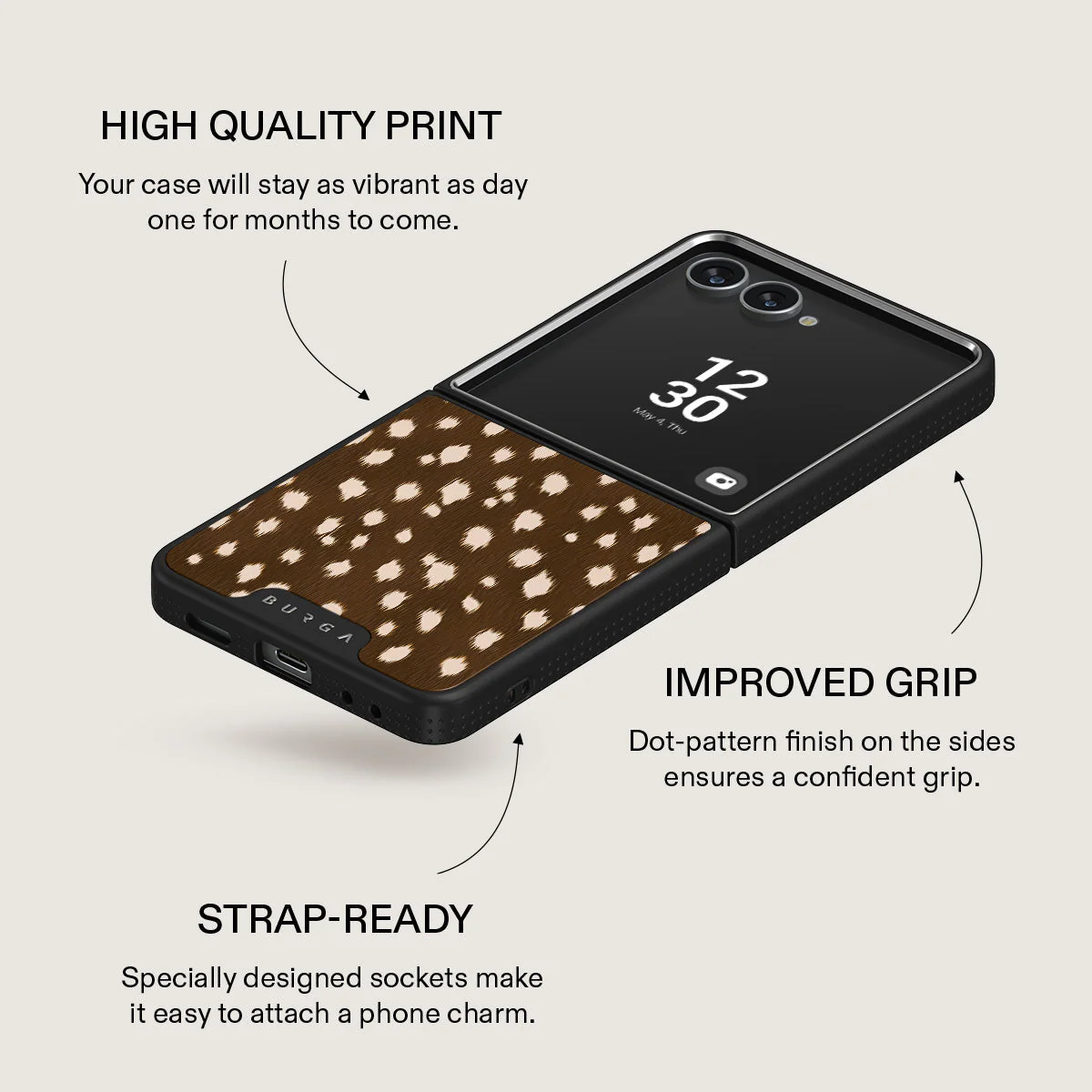 Cinnamon Roll - Samsung Galaxy Z Flip 7 Case - Image 16