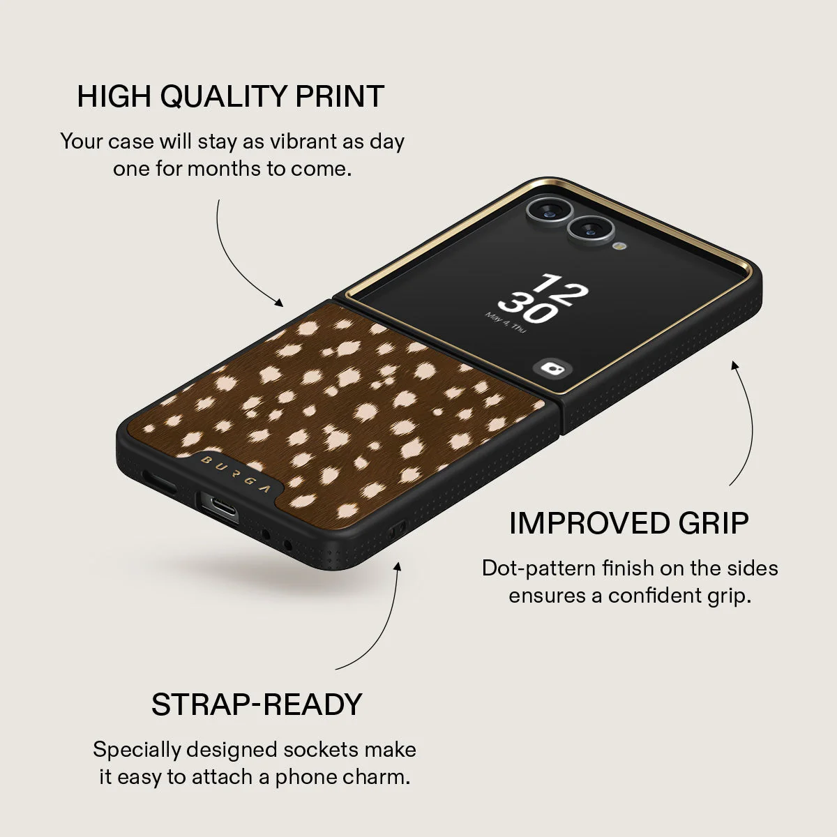 Cinnamon Roll - Samsung Galaxy Z Flip 7 Case - Image 9