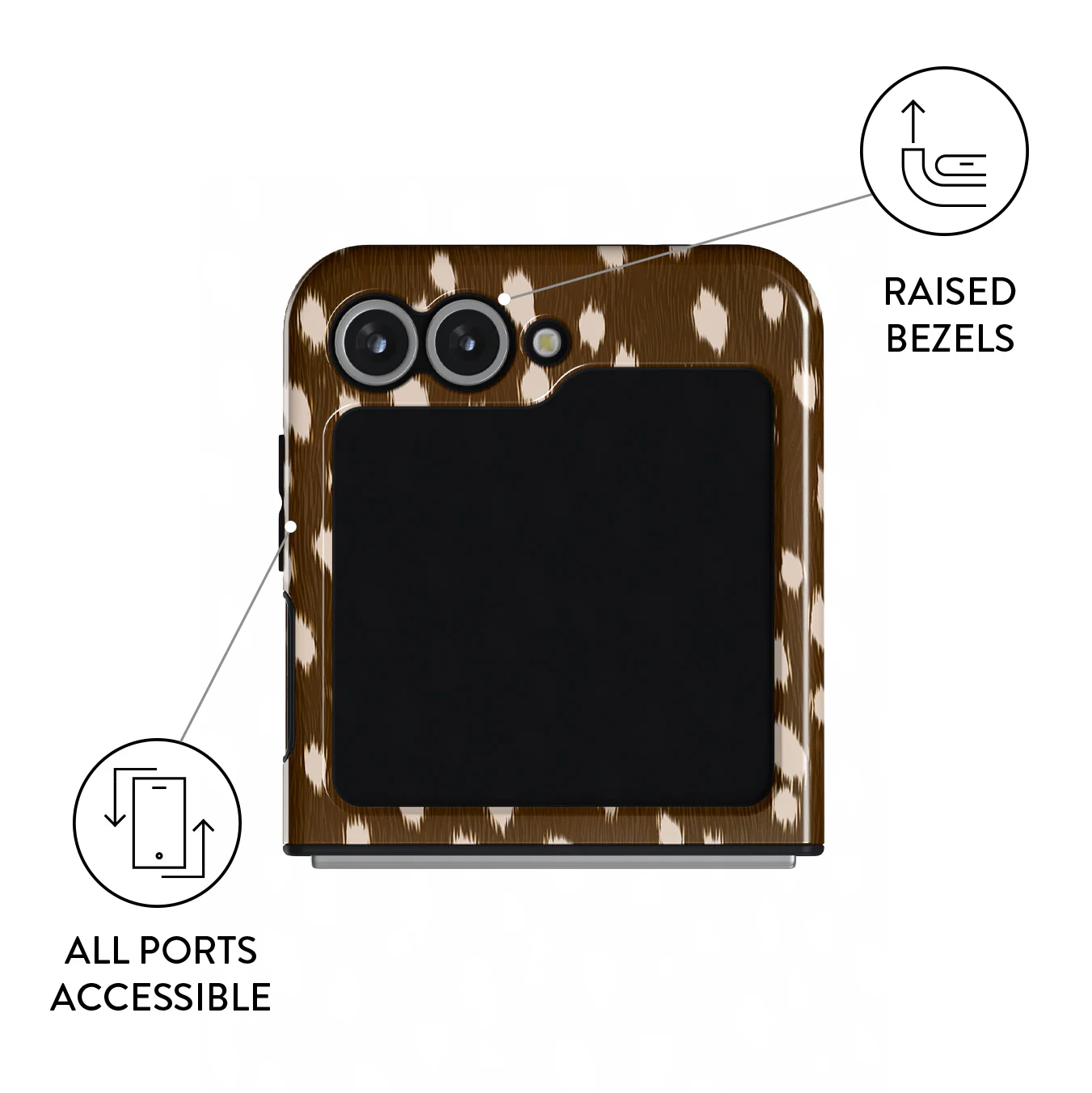 Cinnamon Roll - Samsung Galaxy Z Flip 7 FE Case - Image 3