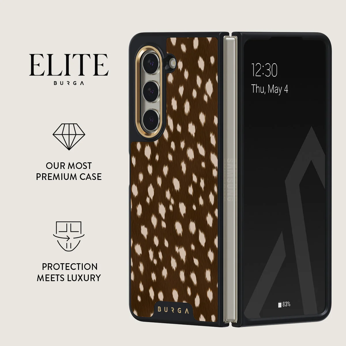 Cinnamon Roll - Samsung Galaxy Z Fold 5 Case - Image 2