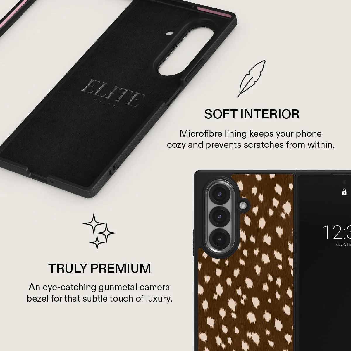 Cinnamon Roll - Samsung Galaxy Z Fold 7 Case - Image 13